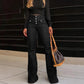 🔥🔥Half-price limited-time offer👖Women's Fashionable High-Waisted Flared Jeans