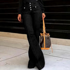 🔥🔥Half-price limited-time offer👖Women's Fashionable High-Waisted Flared Jeans