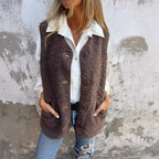 🎁 Hot Sale 50% OFF 🔥Women's Fall Button Down Short Warm Vest