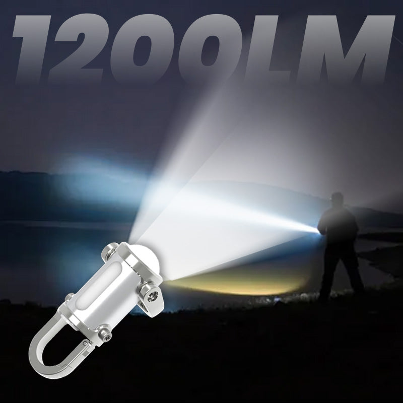 🔥50% off for a limited time🔥1200LM Super Bright Mini Keychain Flashlight Waterproof