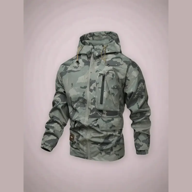 ⏰FLASH SALE 50% OFF🔥Men's Camouflage Hooded Jacket with Multi-Pocket