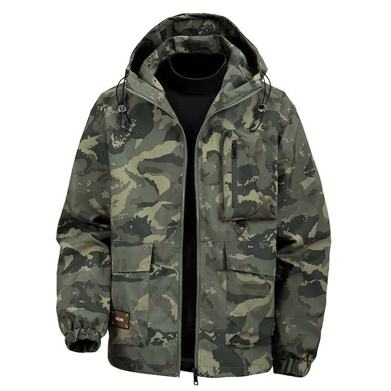 ⏰FLASH SALE 50% OFF🔥Men's Camouflage Hooded Jacket with Multi-Pocket
