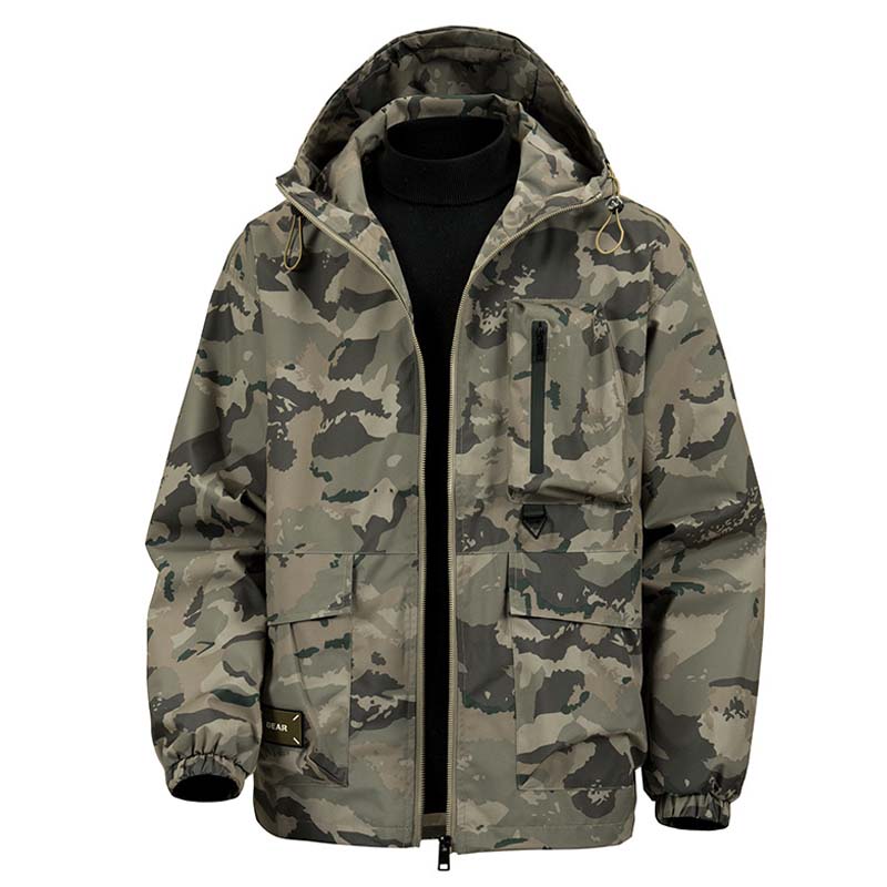 ⏰FLASH SALE 50% OFF🔥Men's Camouflage Hooded Jacket with Multi-Pocket