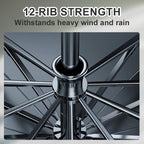 ⏳Time-limited 50%Discount⏰12-Rib Large Foldable Windproof Umbrella🌂