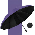 ⏳Time-limited 50%Discount⏰12-Rib Large Foldable Windproof Umbrella🌂