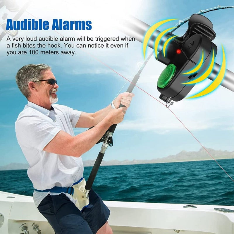 🔥Buy 1 get 1 free🔥50% off for a limited time🔥Fishing Bite Alarm with Sound & LED Light