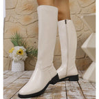 💥Limited-time offer, while stocks last💥Women's Chic Mid-Calf Boots with Side Zipper