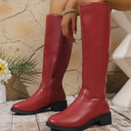 💥Limited-time offer, while stocks last💥Women's Chic Mid-Calf Boots with Side Zipper