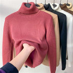🎅Christmas Specials 50% OFF🎁Winter fleece thick knitted bottoming shirt，can be worn by both men and women
