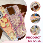 🔥Limited quantity, while stocks last🔥 Shockproof Floral iPhone Phone Case