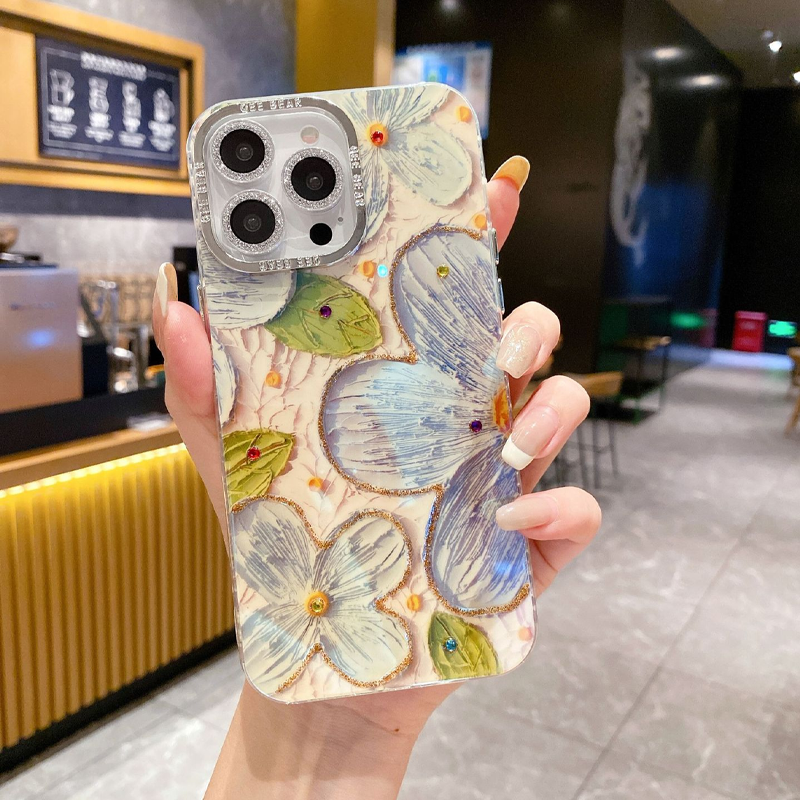 🔥Limited quantity, while stocks last🔥 Shockproof Floral iPhone Phone Case