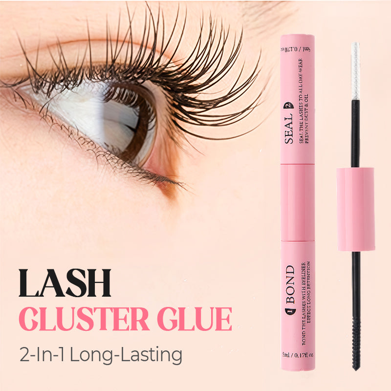 🔥 LAST DAY PROMOTION - 50%OFF 🔥 2-In-1 Long-Lasting Lash Cluster Glue