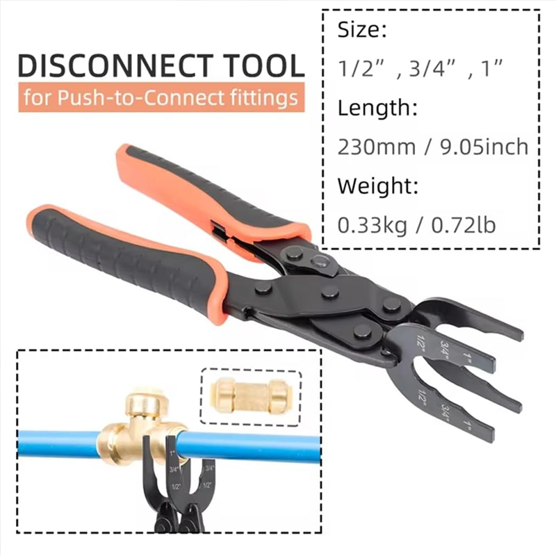 🔥While Supplies Last 50% OFF!🎉 Push-Fit Disconnect Tong Tool