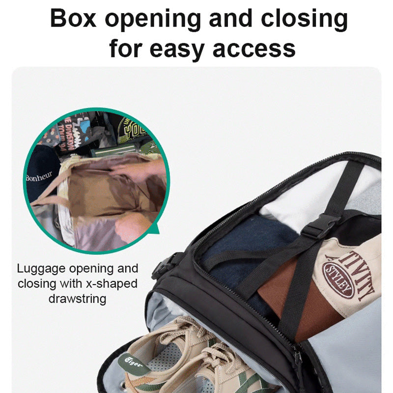 🔥 LAST DAY PROMOTION - 50%OFF 🔥 Box-Style Large Capacity Luggage Backpack