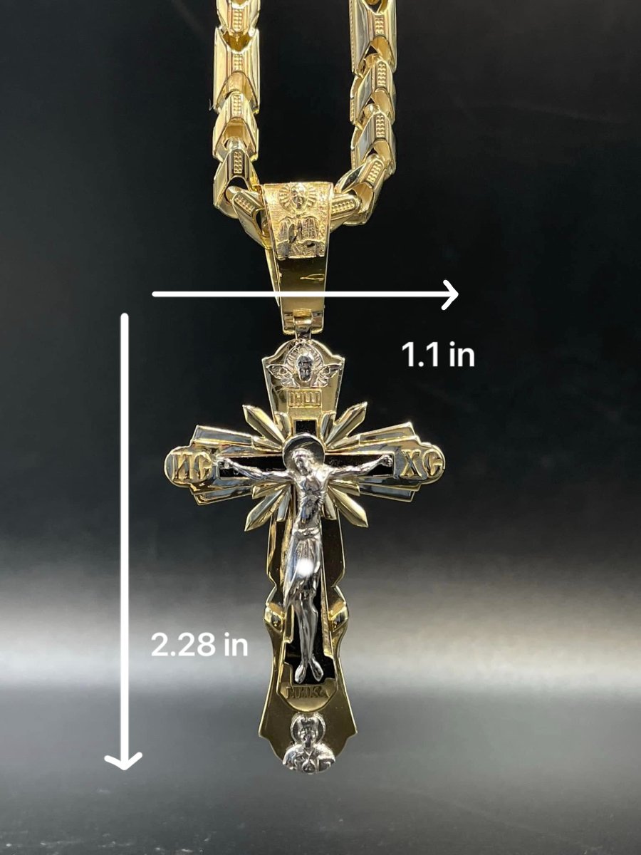 ✝️ BUY 3 GET 1 FREE! ✨ Holy Jesus Pendant - Stainless Steel Elegant Design, Symbol of Faith & Protection, Perfect Gift for Believers 📿📦