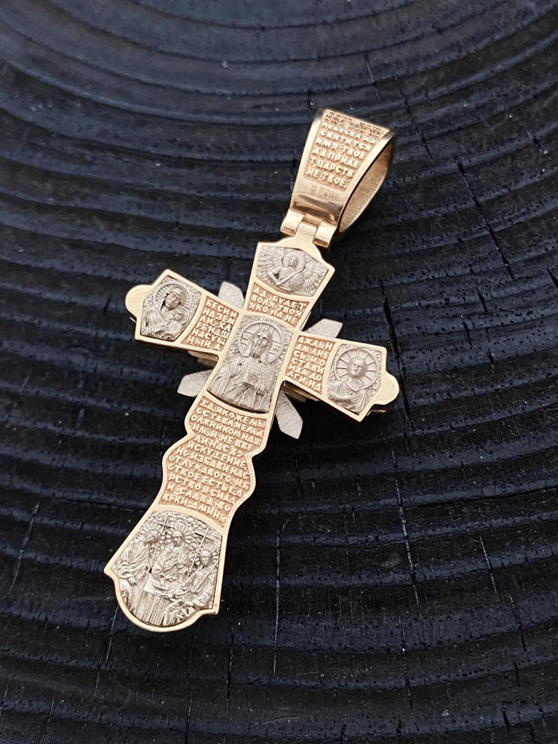 ✝️ BUY 3 GET 1 FREE! ✨ Holy Jesus Pendant - Stainless Steel Elegant Design, Symbol of Faith & Protection, Perfect Gift for Believers 📿📦