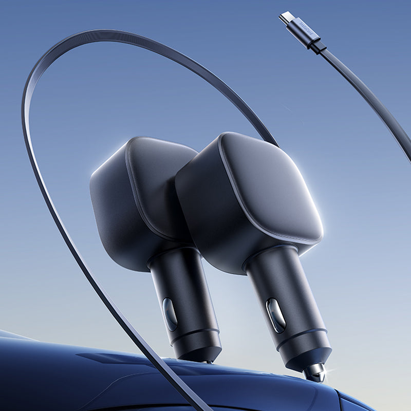💥Limited-time offer, while stocks last💥 Compact Retractable Car Charger