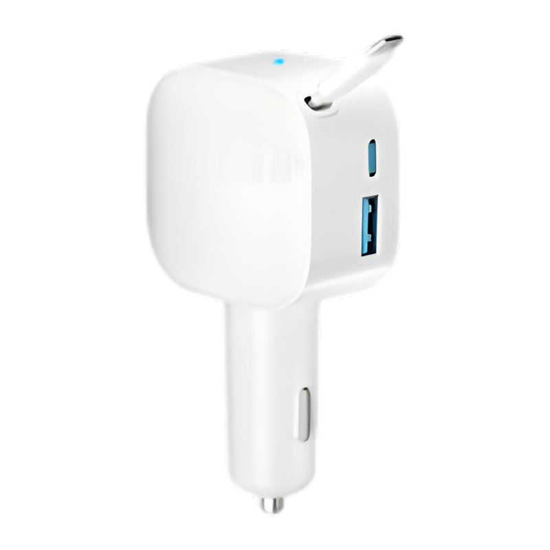💥Limited-time offer, while stocks last💥 Compact Retractable Car Charger