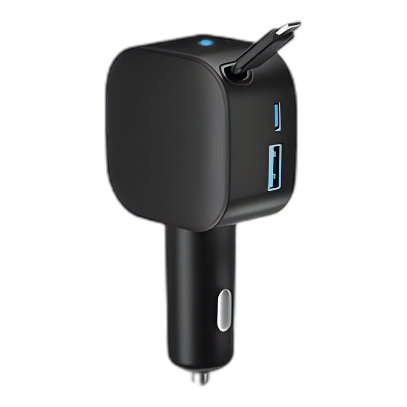 💥Limited-time offer, while stocks last💥 Compact Retractable Car Charger