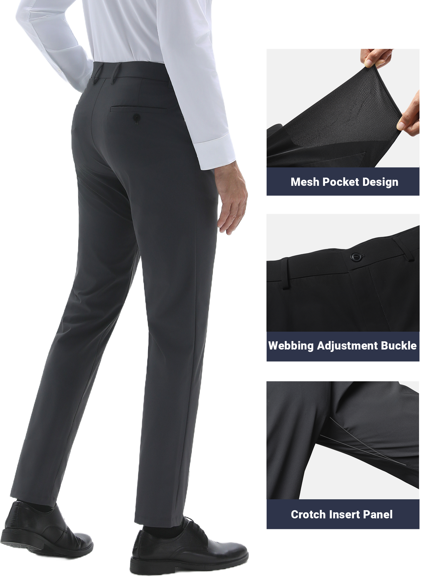 🔥 LAST DAY PROMOTION - 50%OFF 🔥 High Stretch Straight Leg Pants