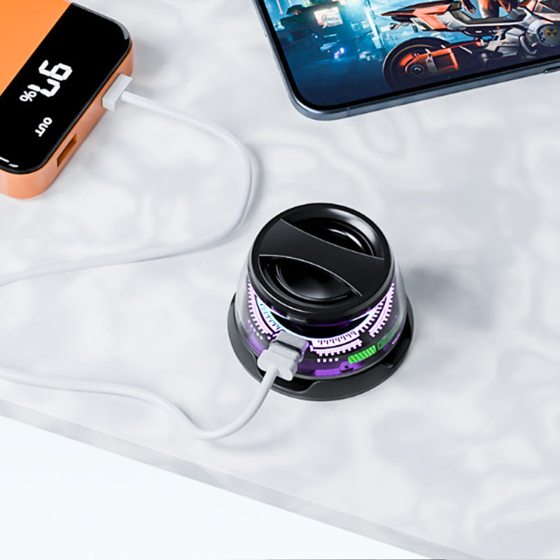 🔥 LAST DAY PROMOTION - 50%OFF 🔥 Compact and Magnetic Bluetooth Speaker Set with LED Lights