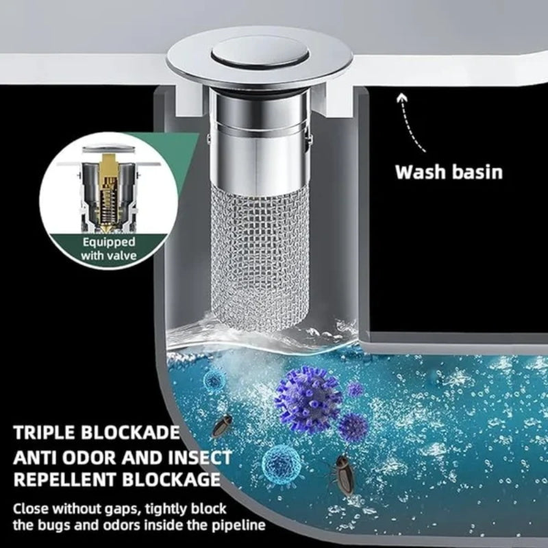 🔥BUY 1 GET 1 FREE🔥 Stainless Steel Floor Drain Filter