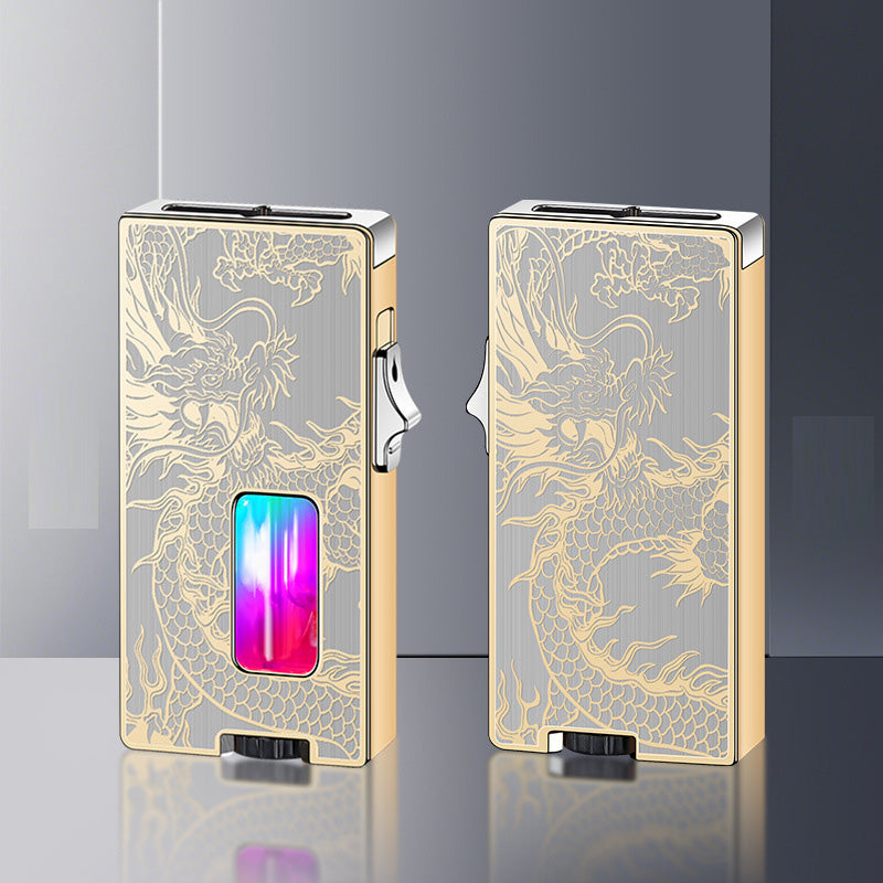 🔥Limited quantity, while stocks last🔥 Wide Flame Butane Lighter with LED Window & Shake Ignition