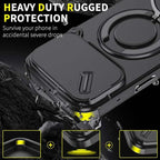 🔥 LAST DAY PROMOTION - 50%OFF 🔥 Magnetic Phone Case with Ring Stand For iPhone