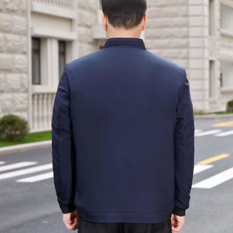 🔥 LAST DAY PROMOTION - 50%OFF 🔥 Men's Solid Color Zip Up Warm Jacket