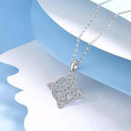 ✨🔥HOT SALE📿Witches Knot Necklace Sparkling Starburst Pendant