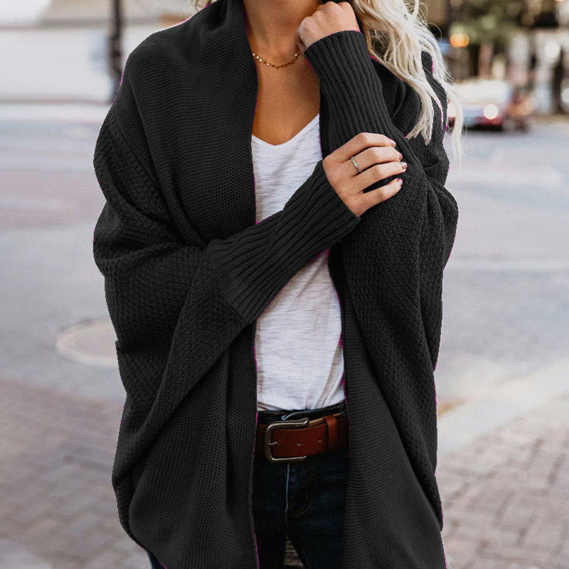 🔥FREE SHOPPING🔥🧥 Long Sleeve Knitted Cardigan – Oversized Fit, Lightweight Warmth for Layering with Tees/Sweaters ✨