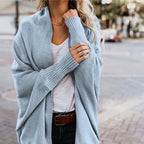 🔥FREE SHOPPING🔥🧥 Long Sleeve Knitted Cardigan – Oversized Fit, Lightweight Warmth for Layering with Tees/Sweaters ✨