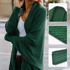 🔥FREE SHOPPING🔥🧥 Long Sleeve Knitted Cardigan – Oversized Fit, Lightweight Warmth for Layering with Tees/Sweaters ✨