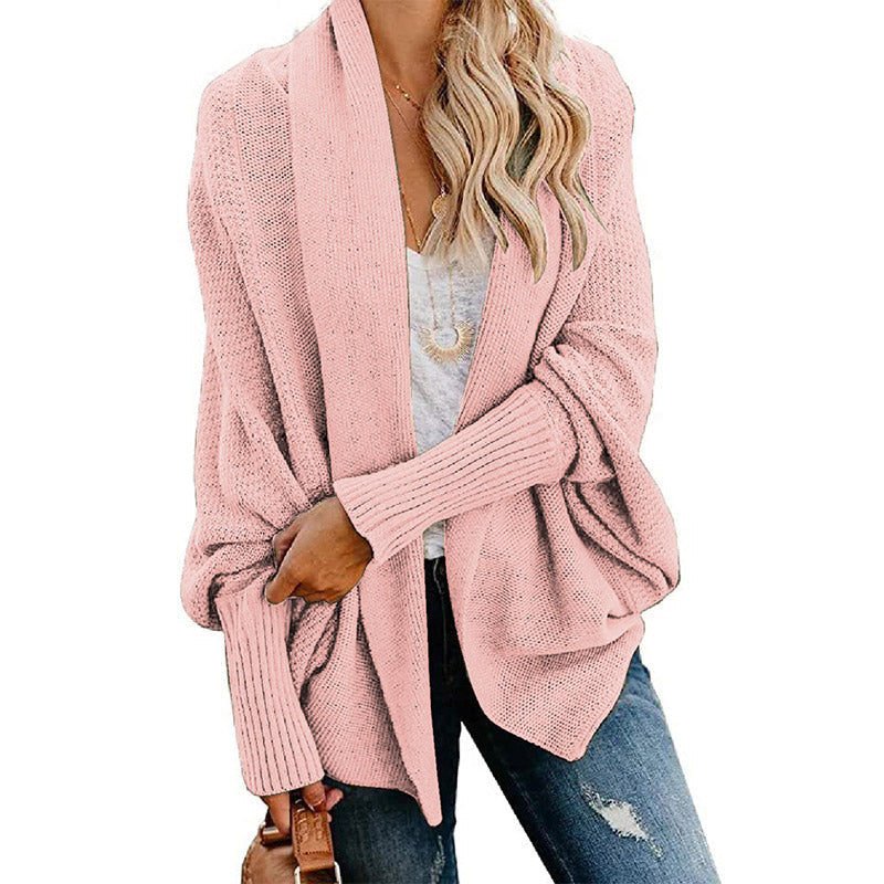 🔥FREE SHOPPING🔥🧥 Long Sleeve Knitted Cardigan – Oversized Fit, Lightweight Warmth for Layering with Tees/Sweaters ✨