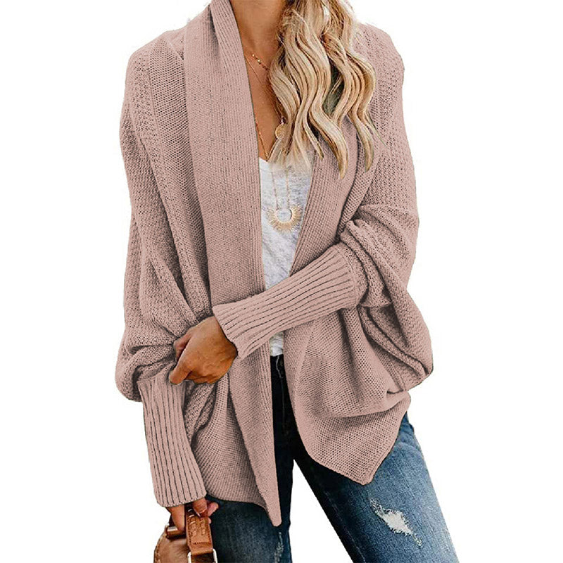 🔥FREE SHOPPING🔥🧥 Long Sleeve Knitted Cardigan – Oversized Fit, Lightweight Warmth for Layering with Tees/Sweaters ✨