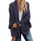 🔥FREE SHOPPING🔥🧥 Long Sleeve Knitted Cardigan – Oversized Fit, Lightweight Warmth for Layering with Tees/Sweaters ✨