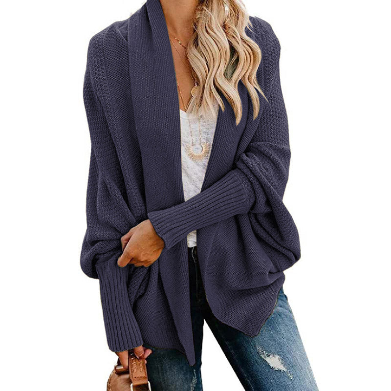 🔥FREE SHOPPING🔥🧥 Long Sleeve Knitted Cardigan – Oversized Fit, Lightweight Warmth for Layering with Tees/Sweaters ✨