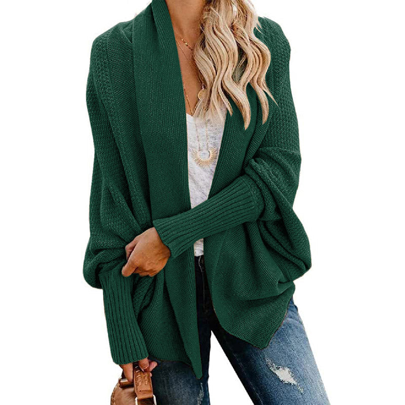 🔥FREE SHOPPING🔥🧥 Long Sleeve Knitted Cardigan – Oversized Fit, Lightweight Warmth for Layering with Tees/Sweaters ✨