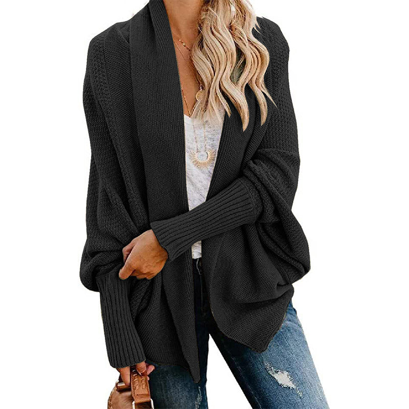 🔥FREE SHOPPING🔥🧥 Long Sleeve Knitted Cardigan – Oversized Fit, Lightweight Warmth for Layering with Tees/Sweaters ✨