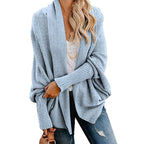 🔥FREE SHOPPING🔥🧥 Long Sleeve Knitted Cardigan – Oversized Fit, Lightweight Warmth for Layering with Tees/Sweaters ✨
