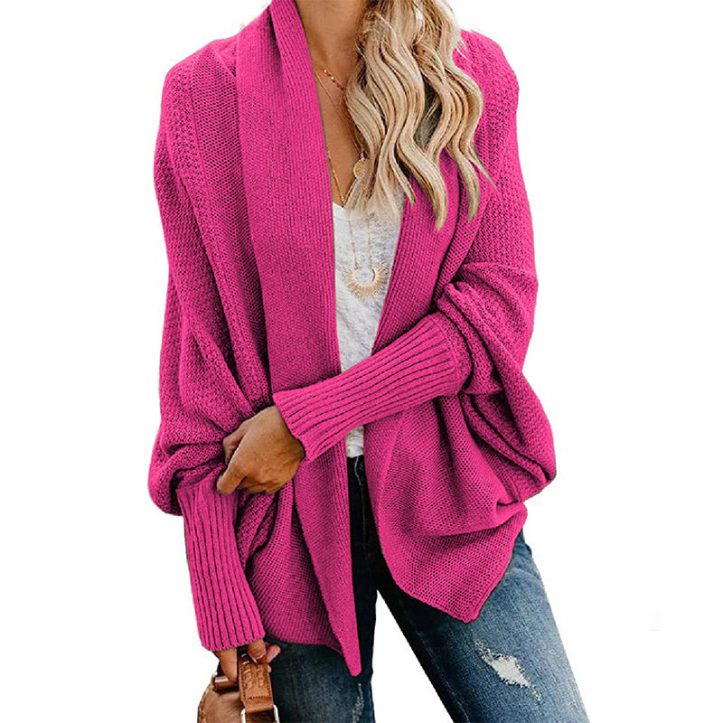 🔥FREE SHOPPING🔥🧥 Long Sleeve Knitted Cardigan – Oversized Fit, Lightweight Warmth for Layering with Tees/Sweaters ✨