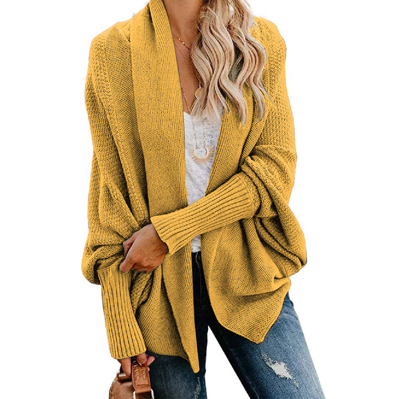 🔥FREE SHOPPING🔥🧥 Long Sleeve Knitted Cardigan – Oversized Fit, Lightweight Warmth for Layering with Tees/Sweaters ✨