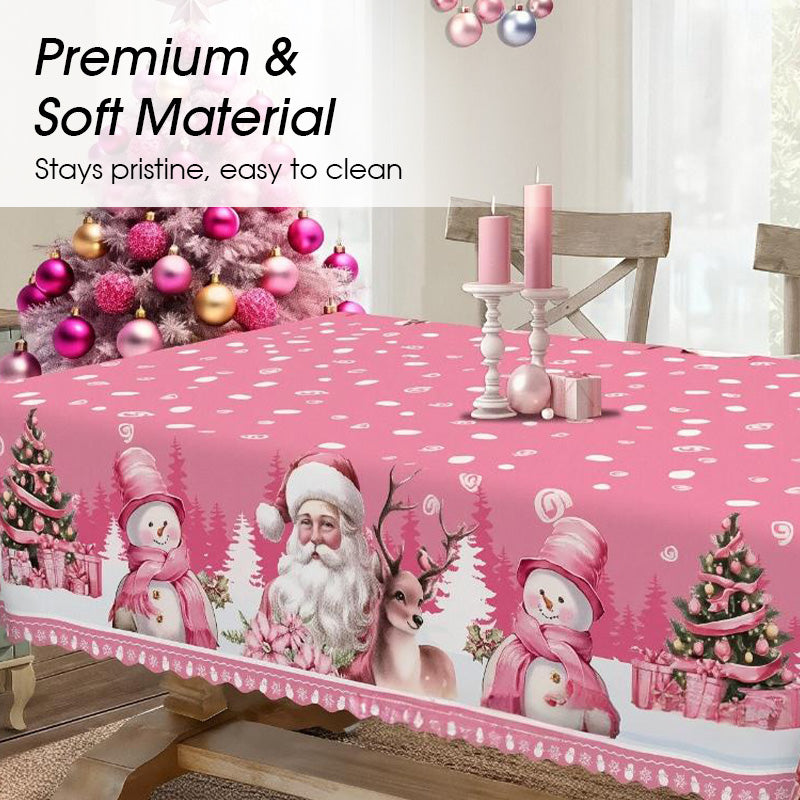 🔥 LAST DAY PROMOTION - 50%OFF 🔥🔥Joyful Festive Classic Christmas Tablecloth