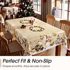 🔥 LAST DAY PROMOTION - 50%OFF 🔥🔥Joyful Festive Classic Christmas Tablecloth