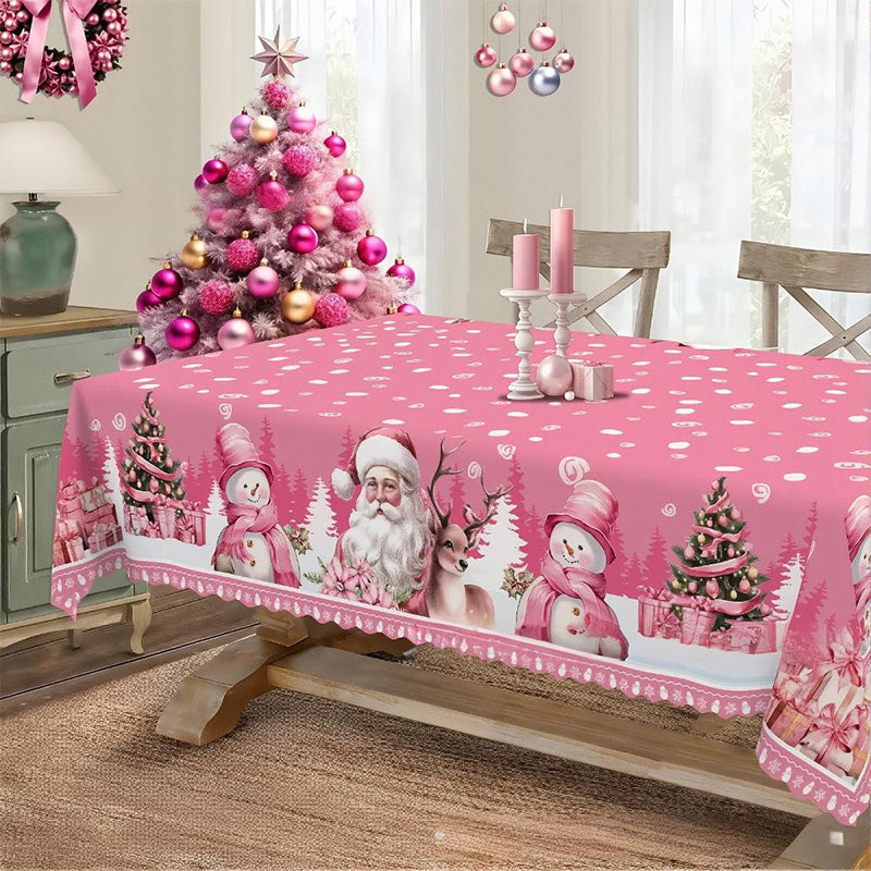 🔥 LAST DAY PROMOTION - 50%OFF 🔥🔥Joyful Festive Classic Christmas Tablecloth