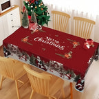 🔥 LAST DAY PROMOTION - 50%OFF 🔥🔥Joyful Festive Classic Christmas Tablecloth