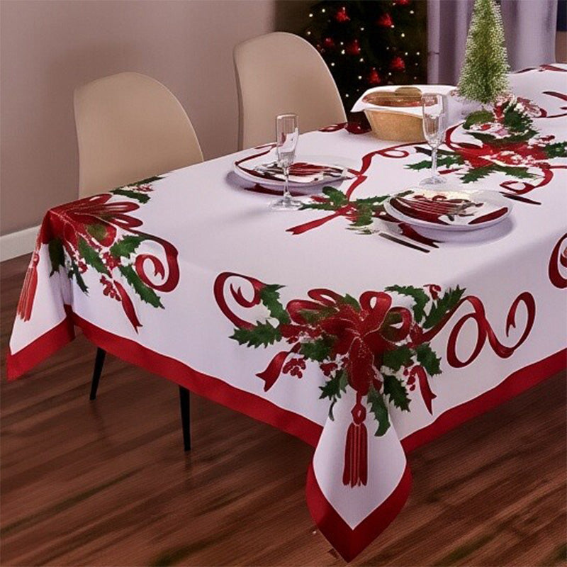 🔥 LAST DAY PROMOTION - 50%OFF 🔥🔥Joyful Festive Classic Christmas Tablecloth