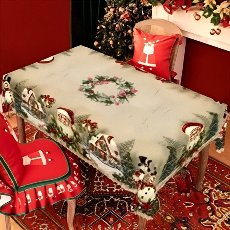 🔥 LAST DAY PROMOTION - 50%OFF 🔥🔥Joyful Festive Classic Christmas Tablecloth