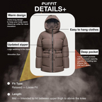 💥Limited-time offer, while stocks last💥Women's Warm Solid Drawstring Puffer Jacket