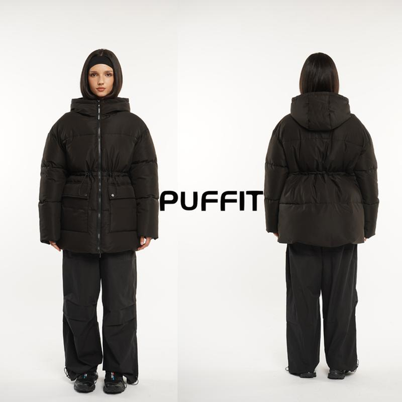 💥Limited-time offer, while stocks last💥Women's Warm Solid Drawstring Puffer Jacket